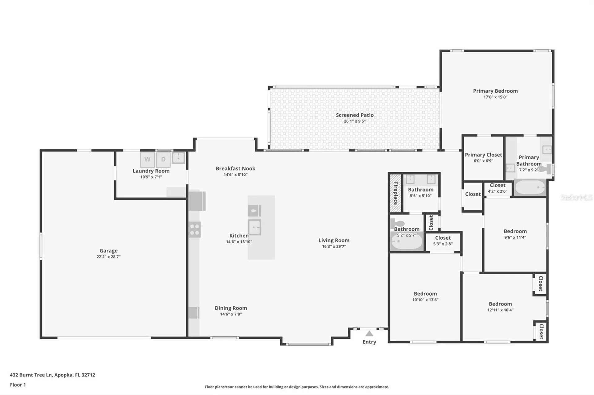 432 Burnt Tree Lane Apopka FL 32712