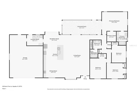 432 Burnt Tree Lane Apopka FL 32712