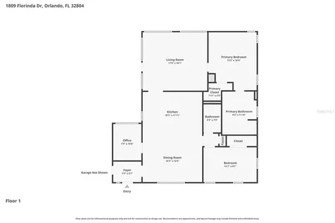 1809 Florinda Drive Orlando FL 32804