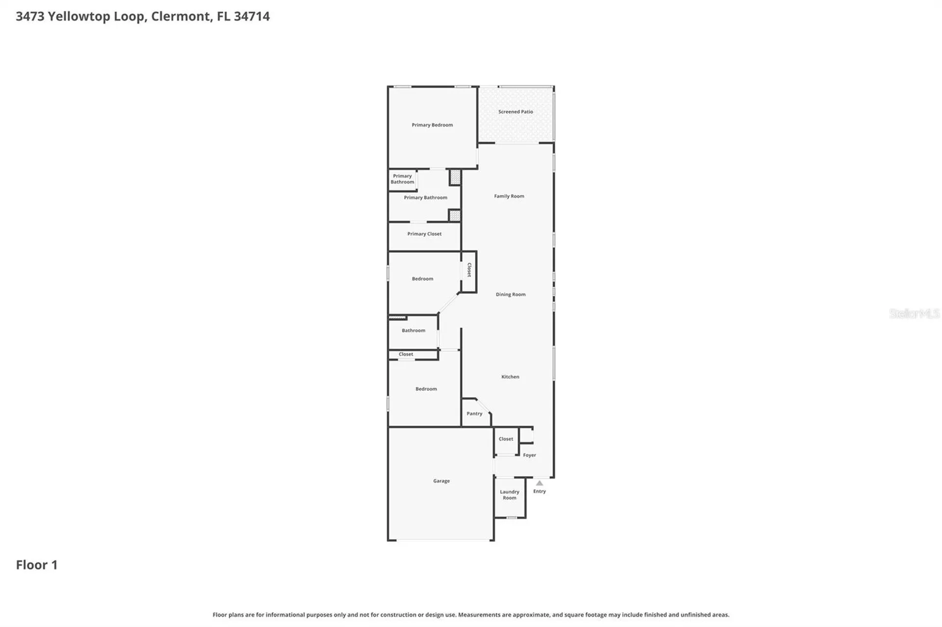 3473 Yellowtop Loop Clermont FL 34714