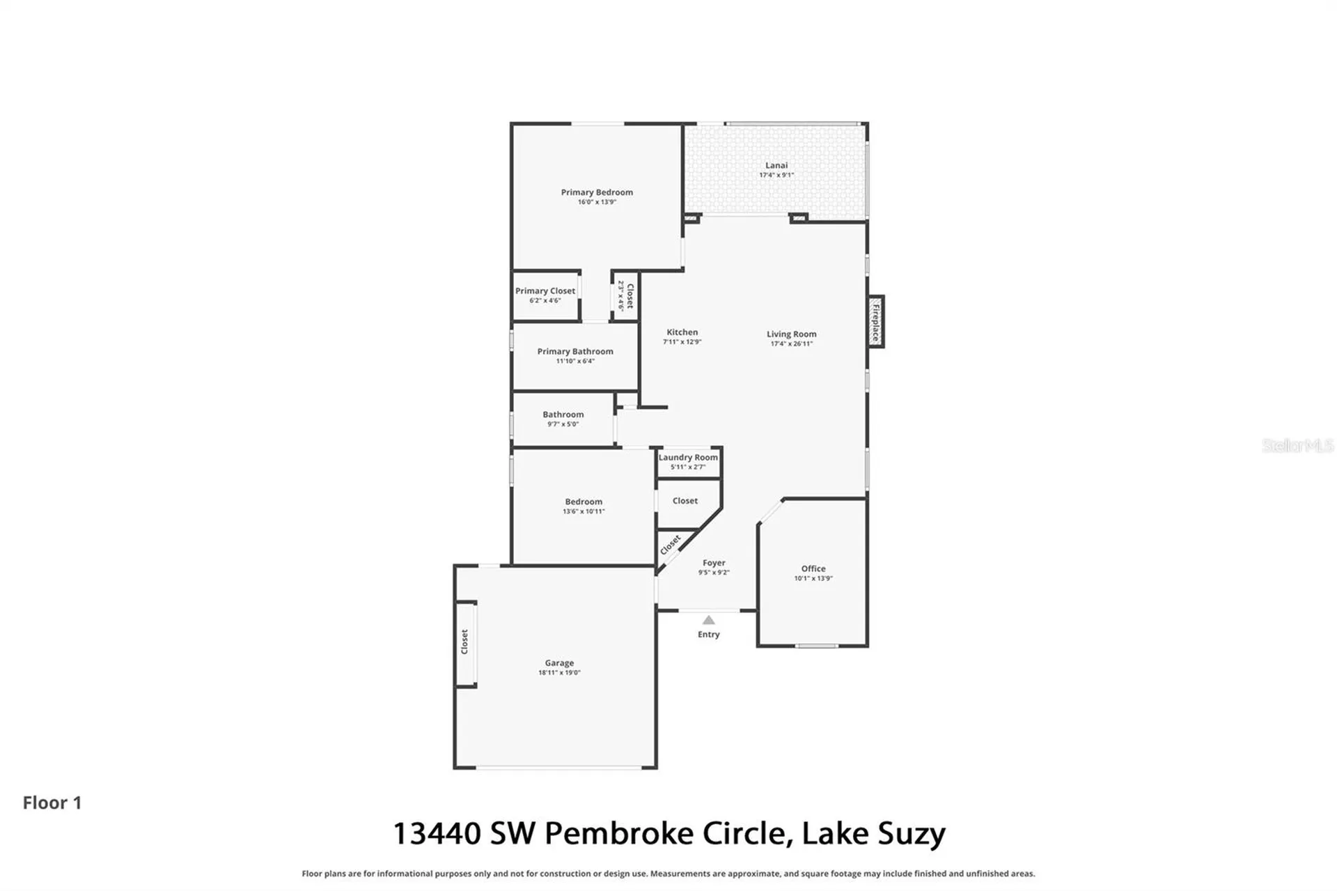 13440 SW Pembroke Circle N Lake Suzy FL 34269