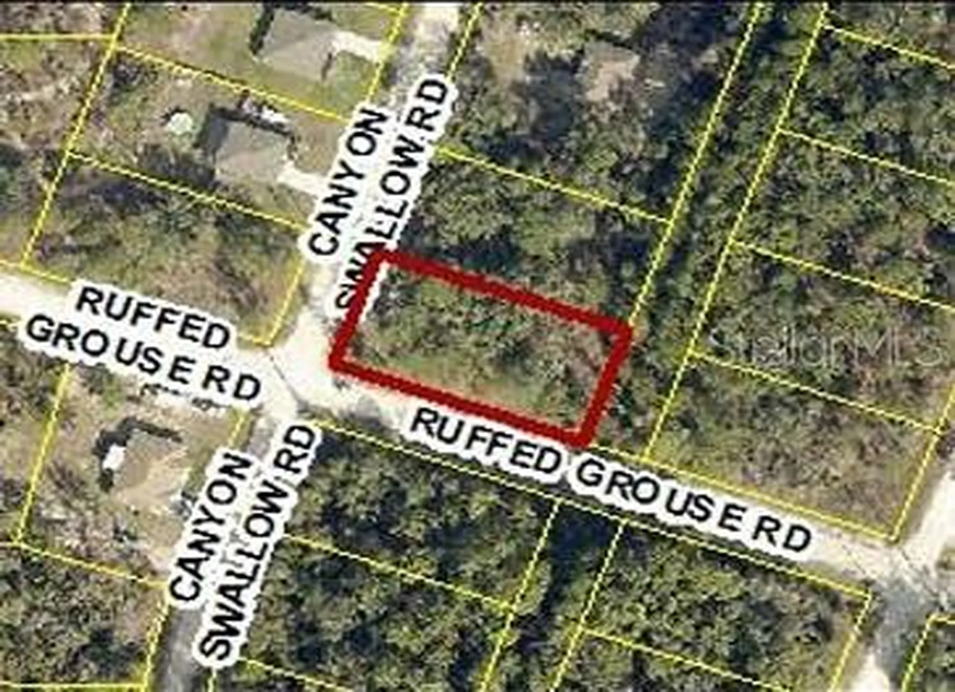 0 Canyon Swallow Road (parcel Key 00784734) Weeki Wachee FL 34614