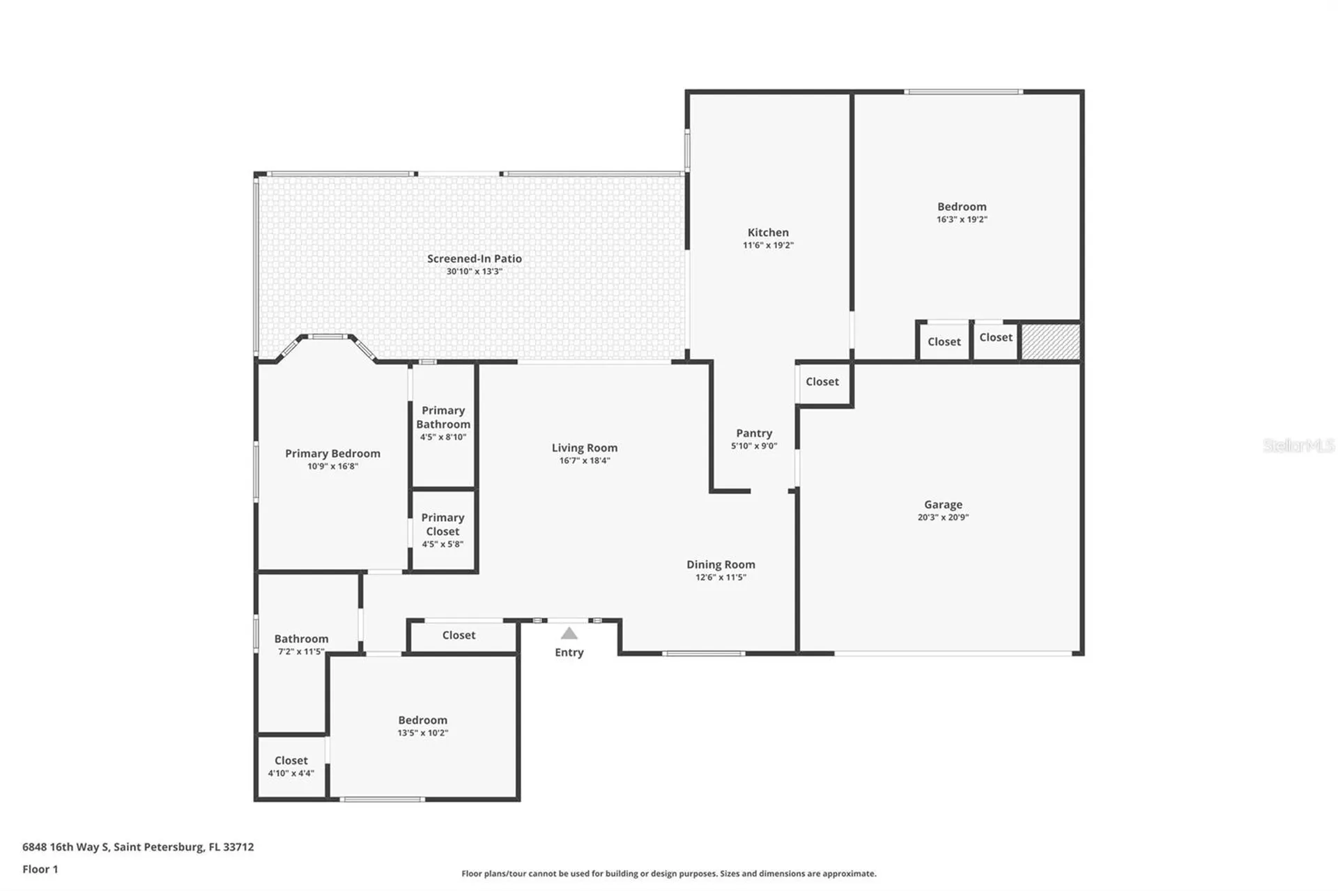 6848 16th Way S St Petersburg FL 33712