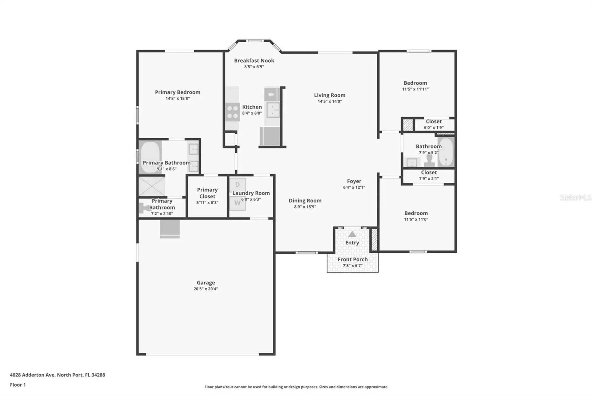 4628 Adderton Avenue North Port FL 34288