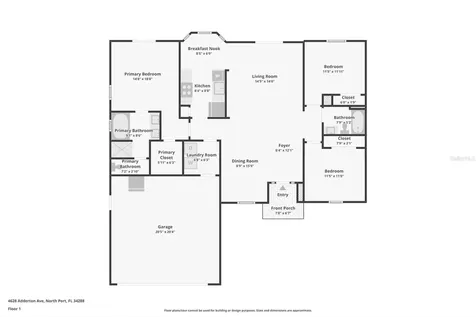 4628 Adderton Avenue North Port FL 34288