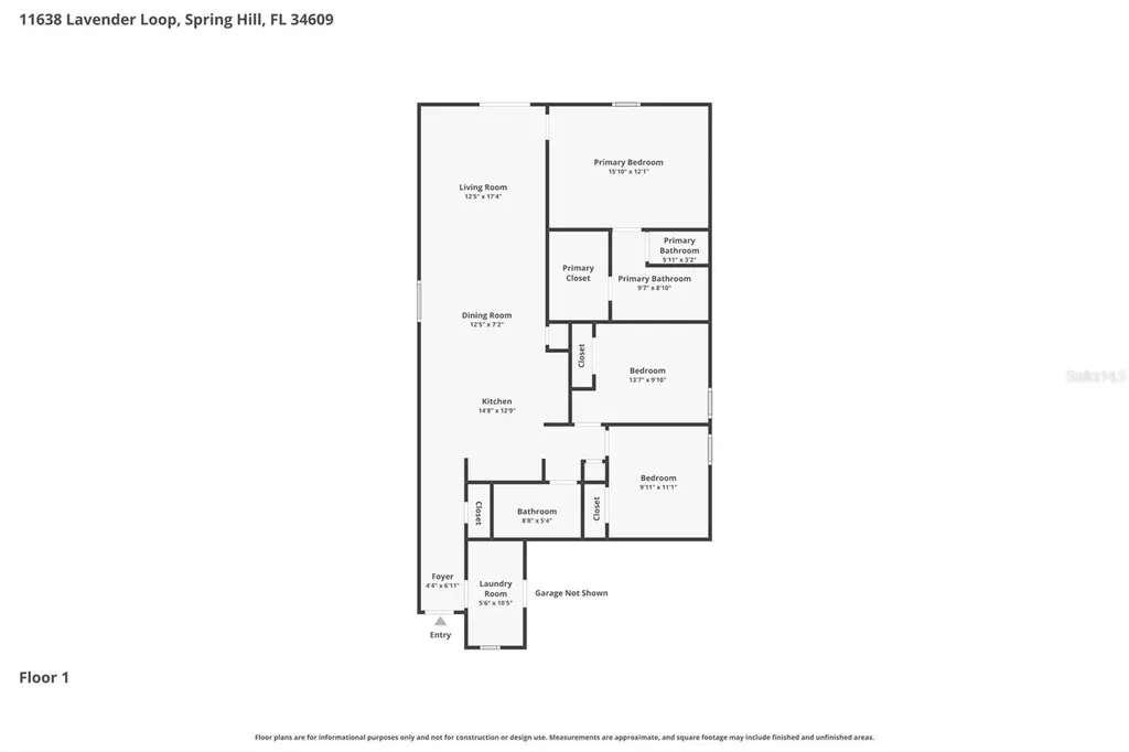 11638 Lavender Loop Spring Hill FL 34609