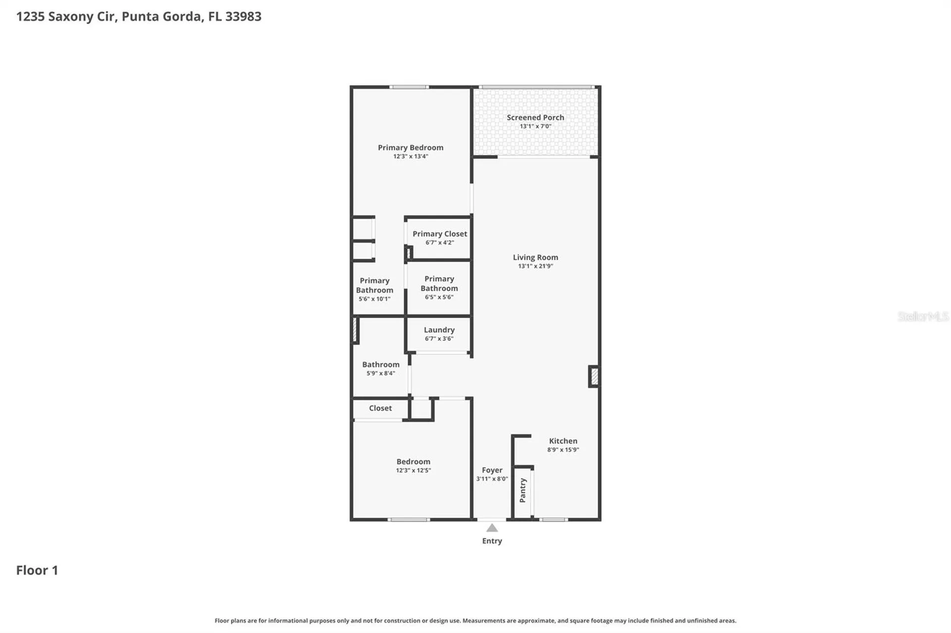 1235 Saxony Circle Punta Gorda FL 33983