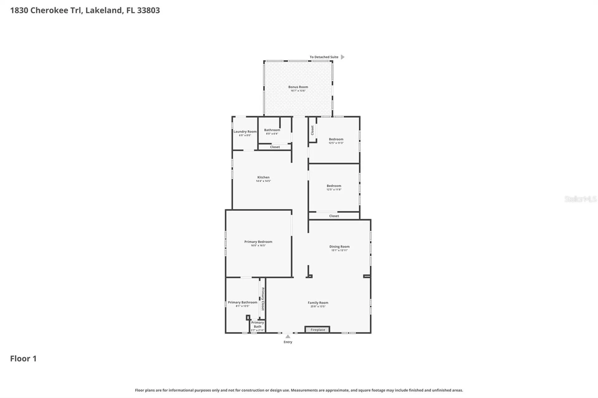 1830 Cherokee Trail Lakeland FL 33803