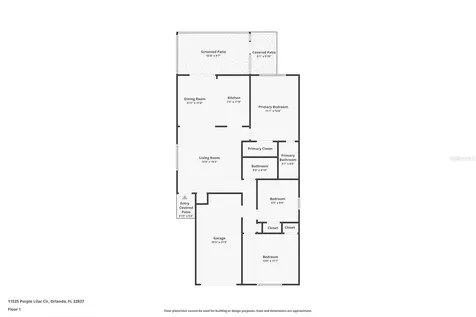 11525 Purple Lilac Circle Orlando FL 32837