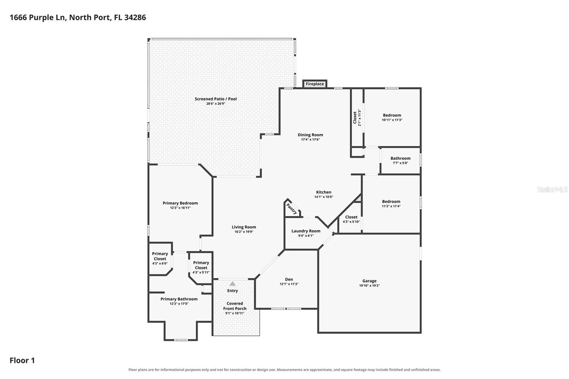 1666 Purple Lane North Port FL 34286