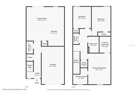 3551 Rain Forest Drive W Jacksonville FL 32277