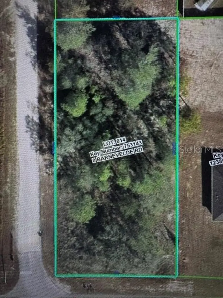 Lot 14 Barnvelde Road Weeki Wachee FL 34614