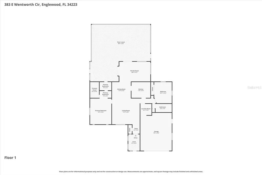 383 E Wentworth Circle Englewood FL 34223