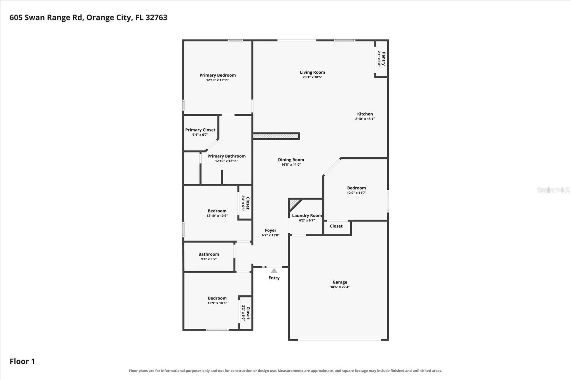 605 Swan Range Road Orange City FL 32763