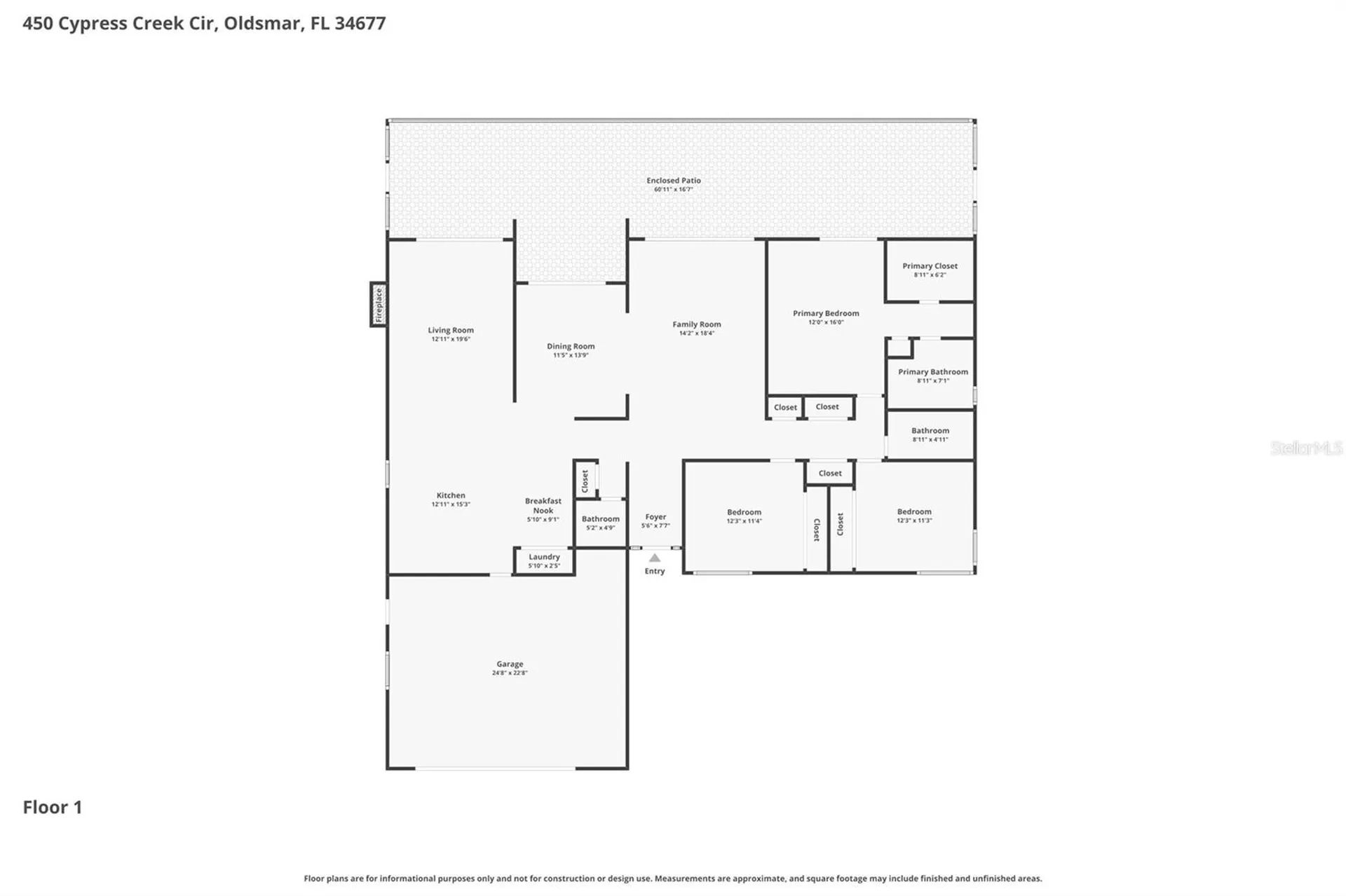 450 Cypress Creek Circle Oldsmar FL 34677