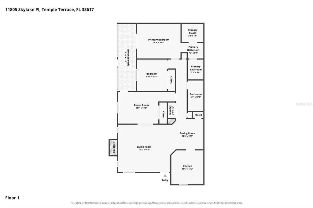 11805 Skylake Place Tampa FL 33617