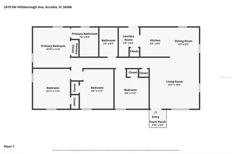 2419 SW Hillsborough Avenue Arcadia FL 34266
