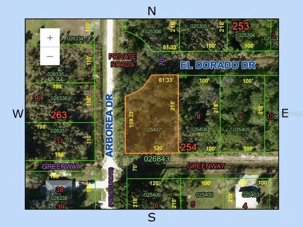 Blk 254 Lot 7 El Dorado Drive Indian Lake Estates FL 33855