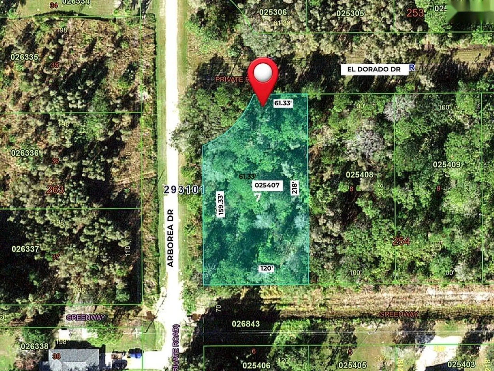Blk 254 Lot 7 El Dorado Drive Indian Lake Estates FL 33855