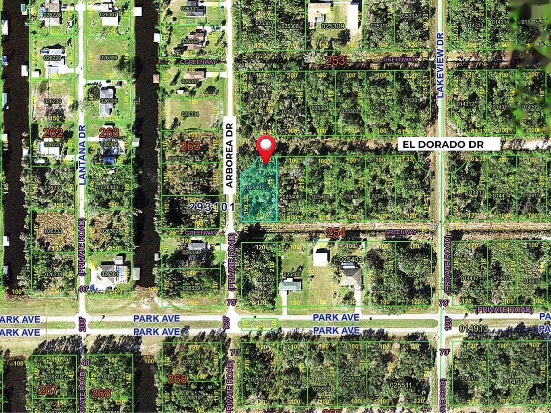 Blk 254 Lot 7 El Dorado Drive Indian Lake Estates FL 33855
