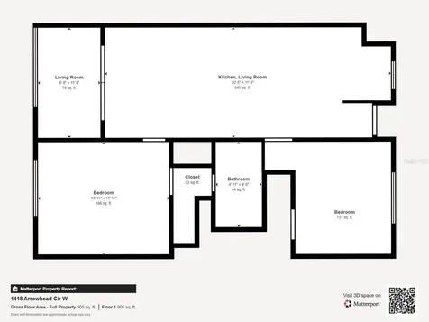 1418 Arrowhead Circle W Clearwater FL 33759