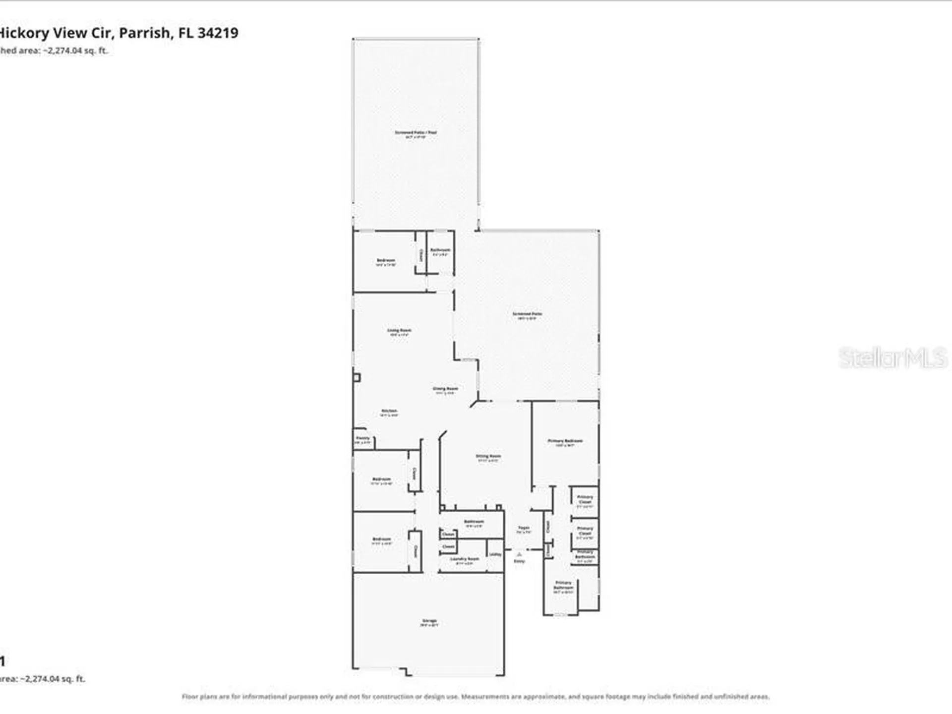 1436 Hickory View Circle Parrish FL 34219