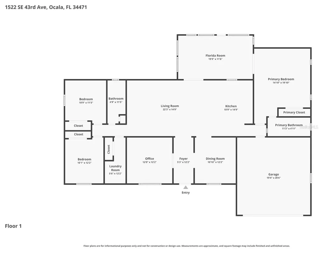1522 SE 43rd Avenue Ocala FL 34471