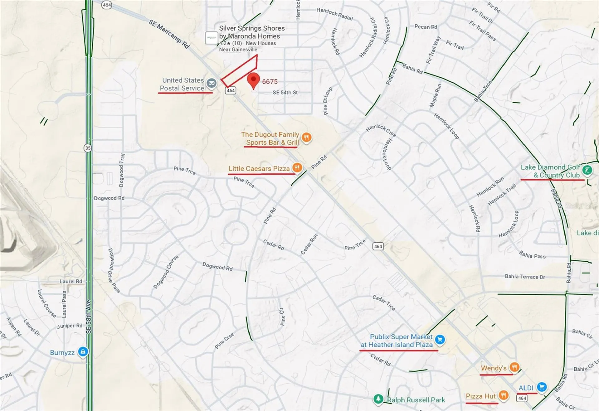 SE Maricamp Road Ocala FL 34472