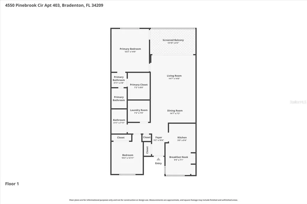 4550 Pinebrook Circle Bradenton FL 34209