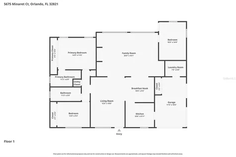 5675 Minaret Court Orlando FL 32821