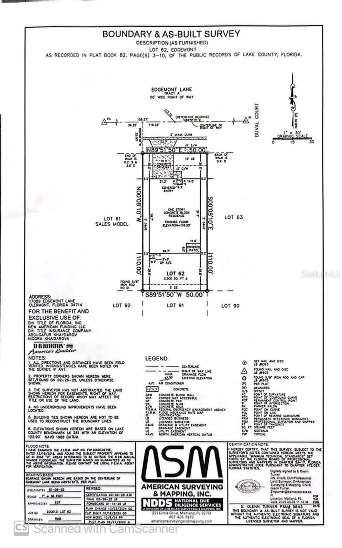 17089 Edgemont Ar Serenoa Lane Clermont FL 34714