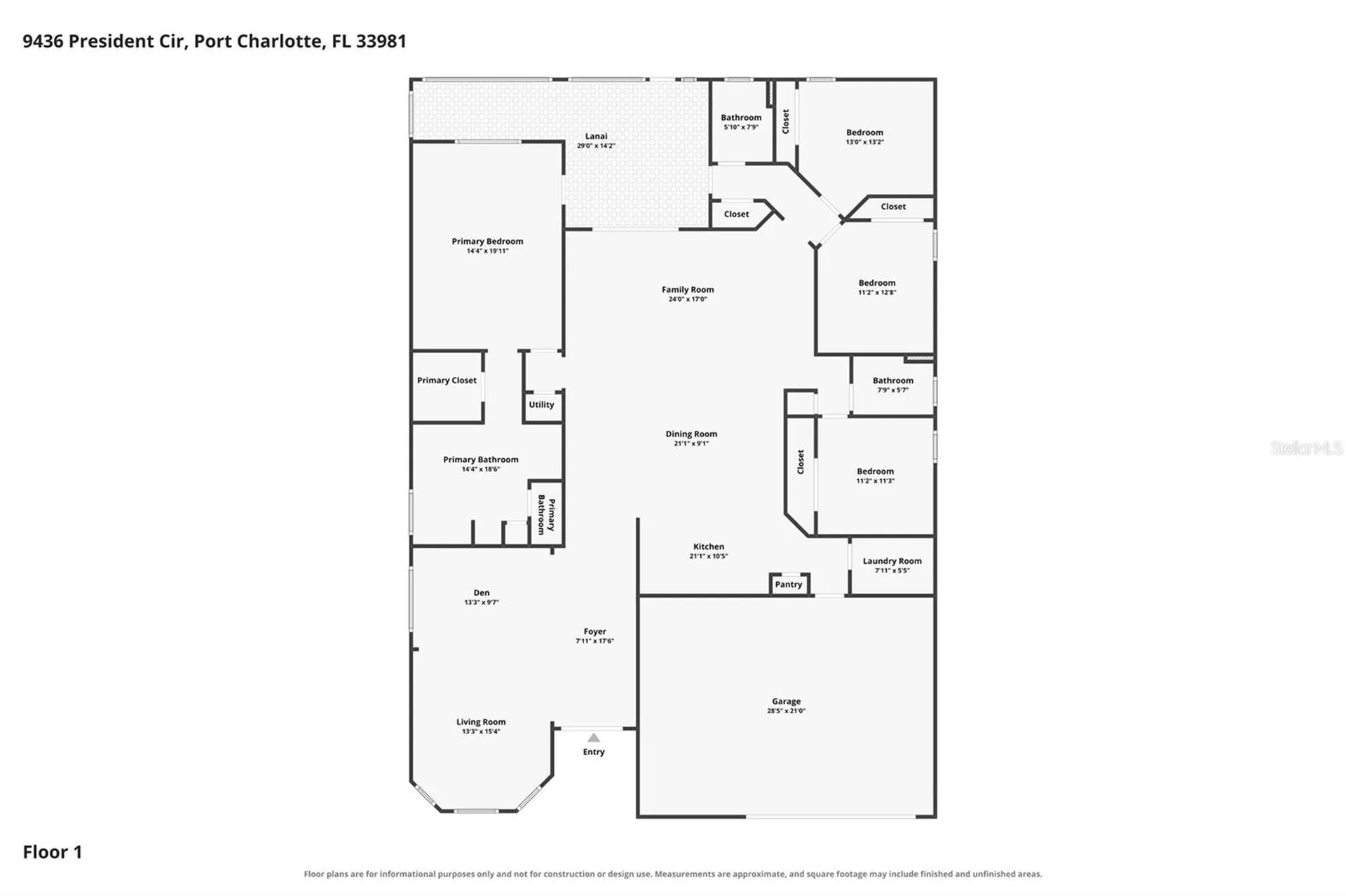 9436 President Circle Port Charlotte FL 33981
