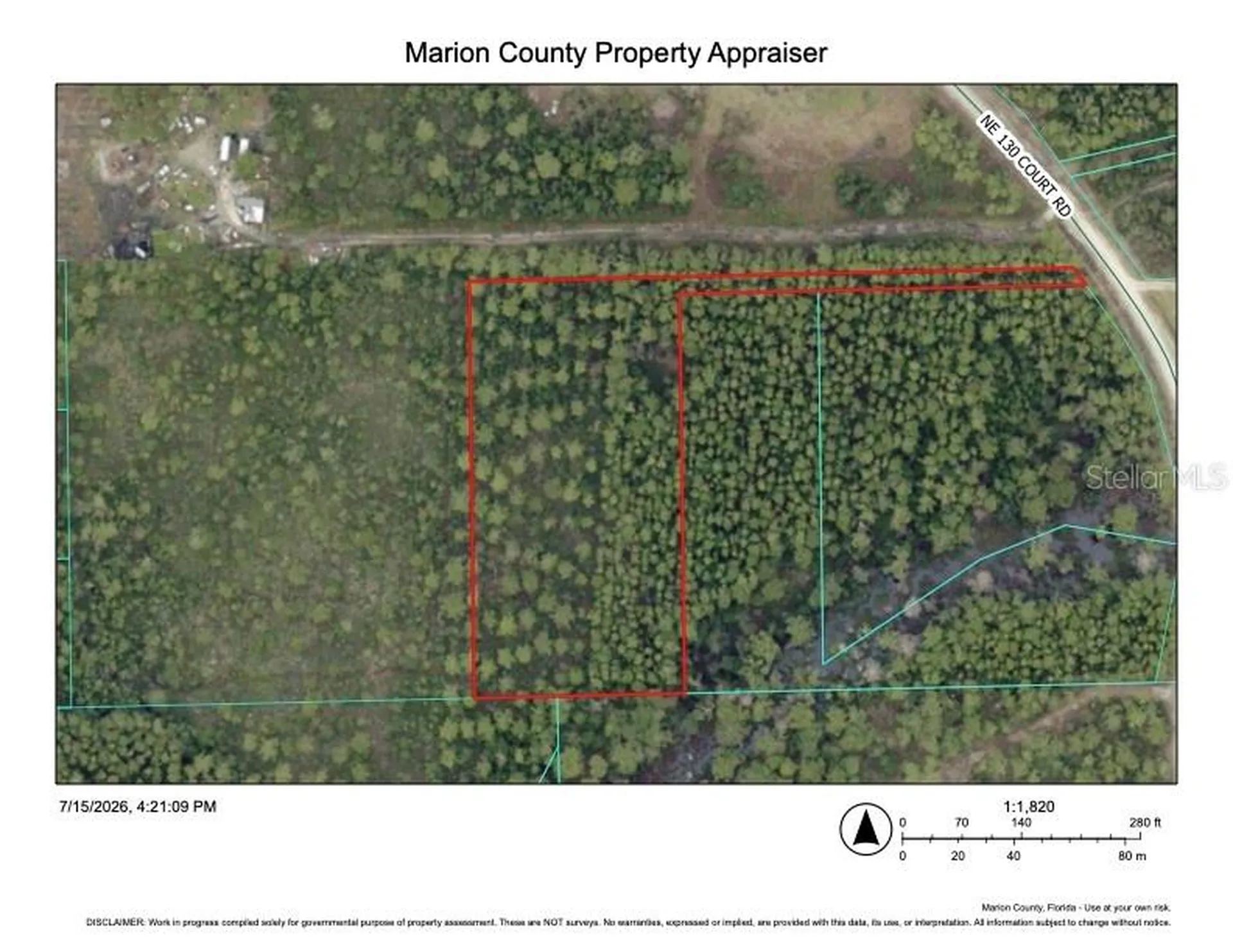 NE NE 130 Ct Road Fort Mc Coy FL 32134