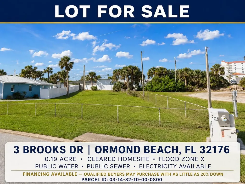 3 Brooks Drive Ormond Beach FL 32176
