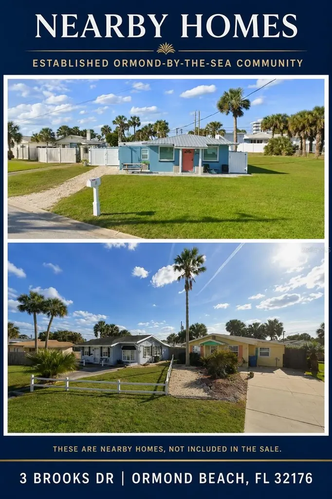 3 Brooks Drive Ormond Beach FL 32176