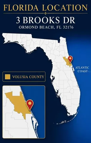 3 Brooks Drive Ormond Beach FL 32176