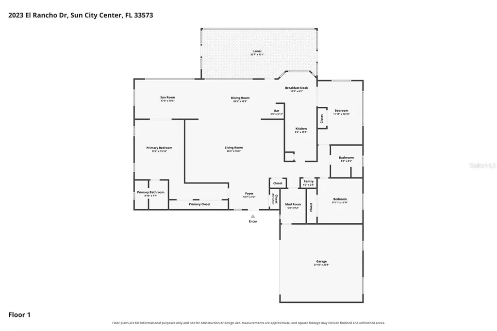 2023 El Rancho Drive Sun City Center FL 33573