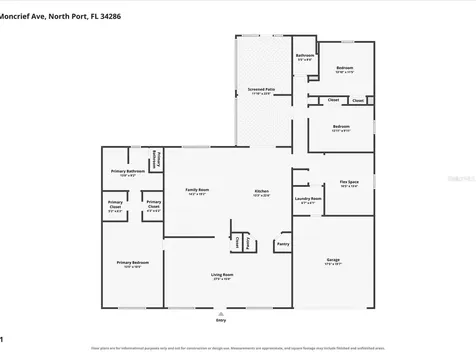 3002 Moncrief Avenue North Port FL 34286