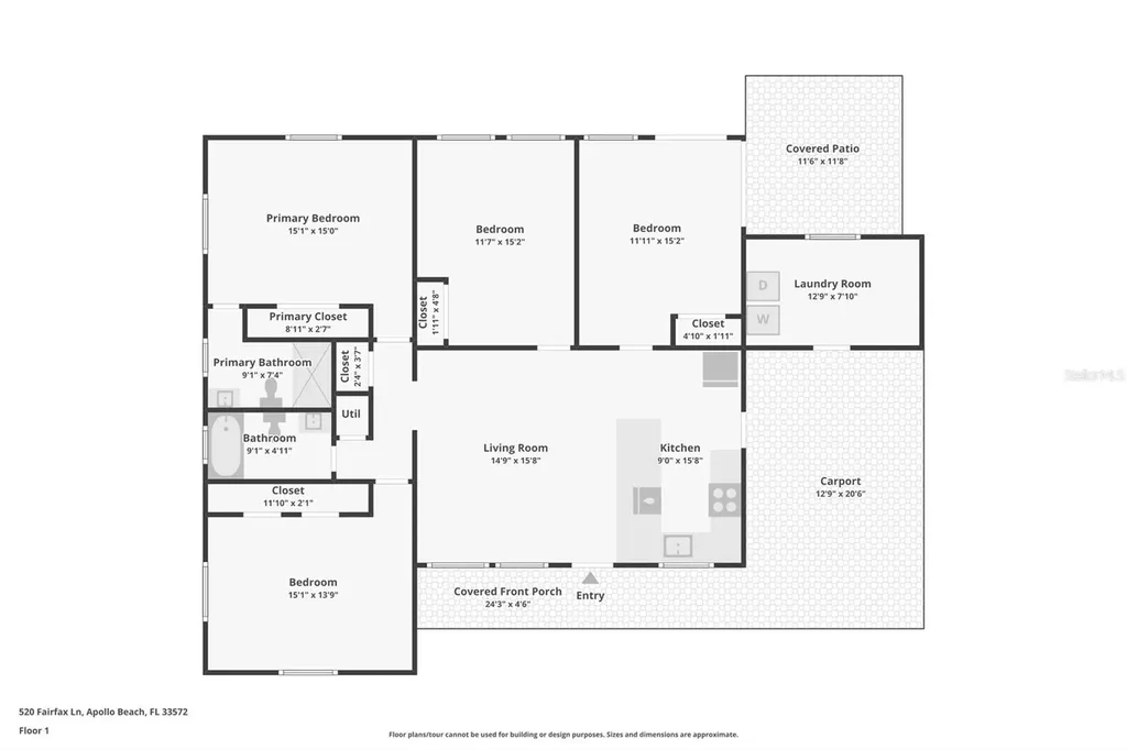 520 Fairfax Lane Apollo Beach FL 33572