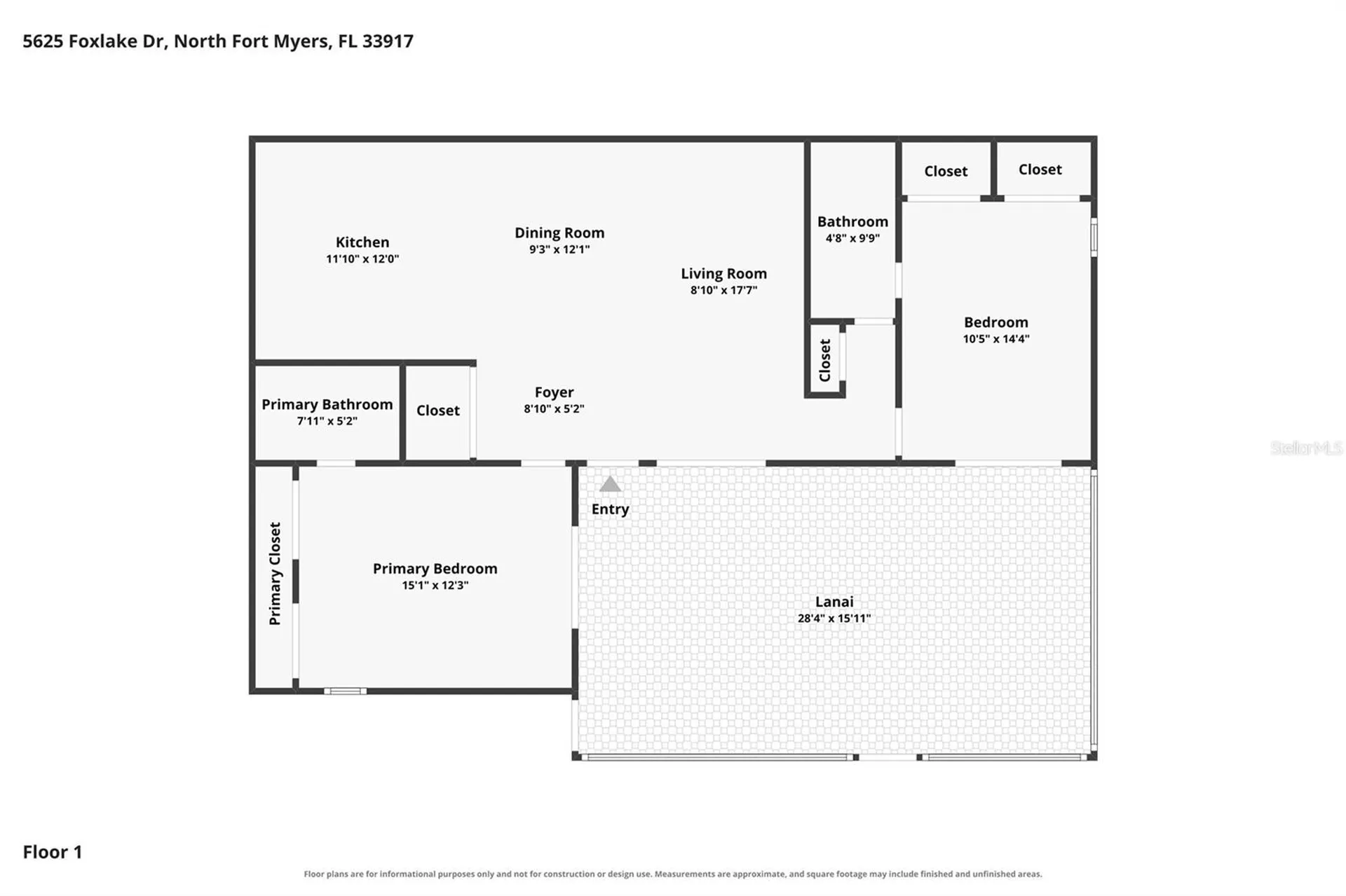 5625 Foxlake Drive North Fort Myers FL 33917