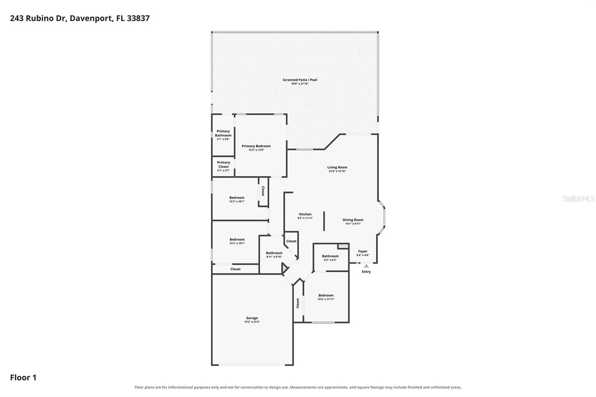 243 Rubino Drive Davenport FL 33896