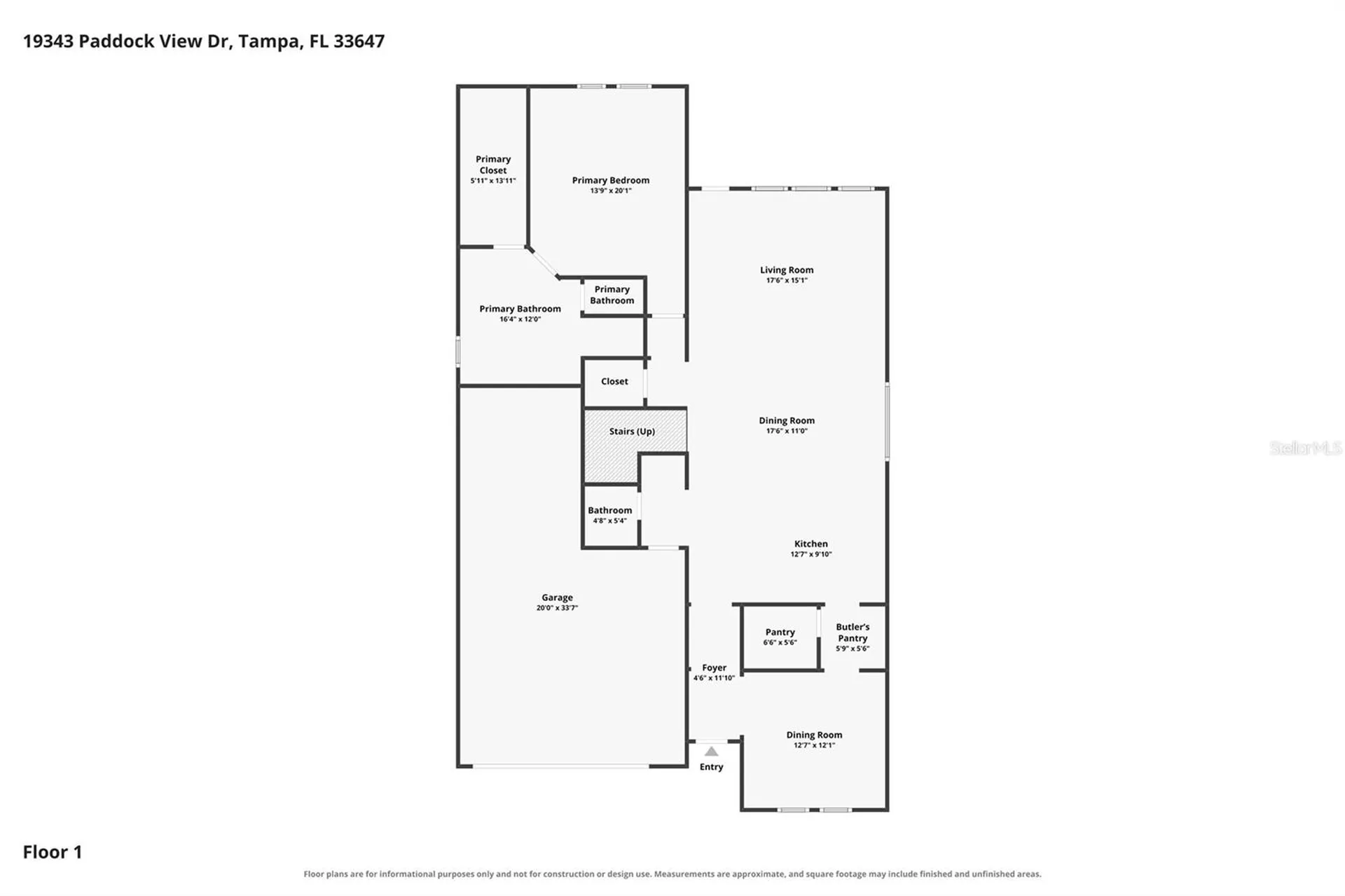 19343 Paddock View Drive Tampa FL 33647