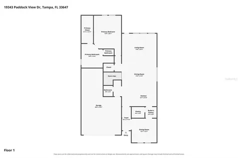19343 Paddock View Drive Tampa FL 33647
