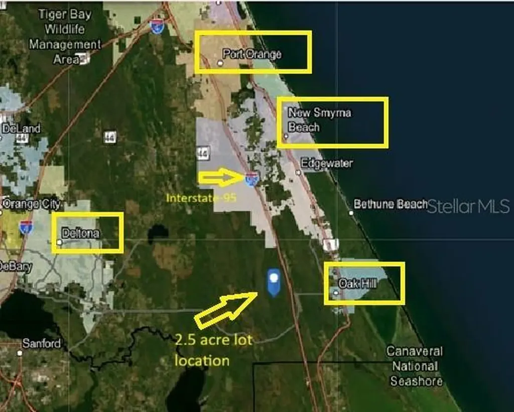 Unimproved Oak Hill FL 32759