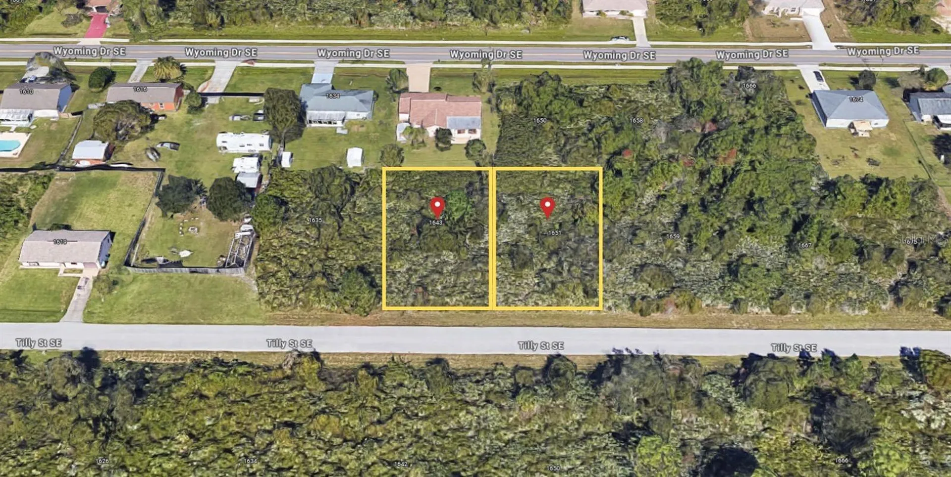 1643 & 1651 Tilly Street SE Palm Bay FL 32909