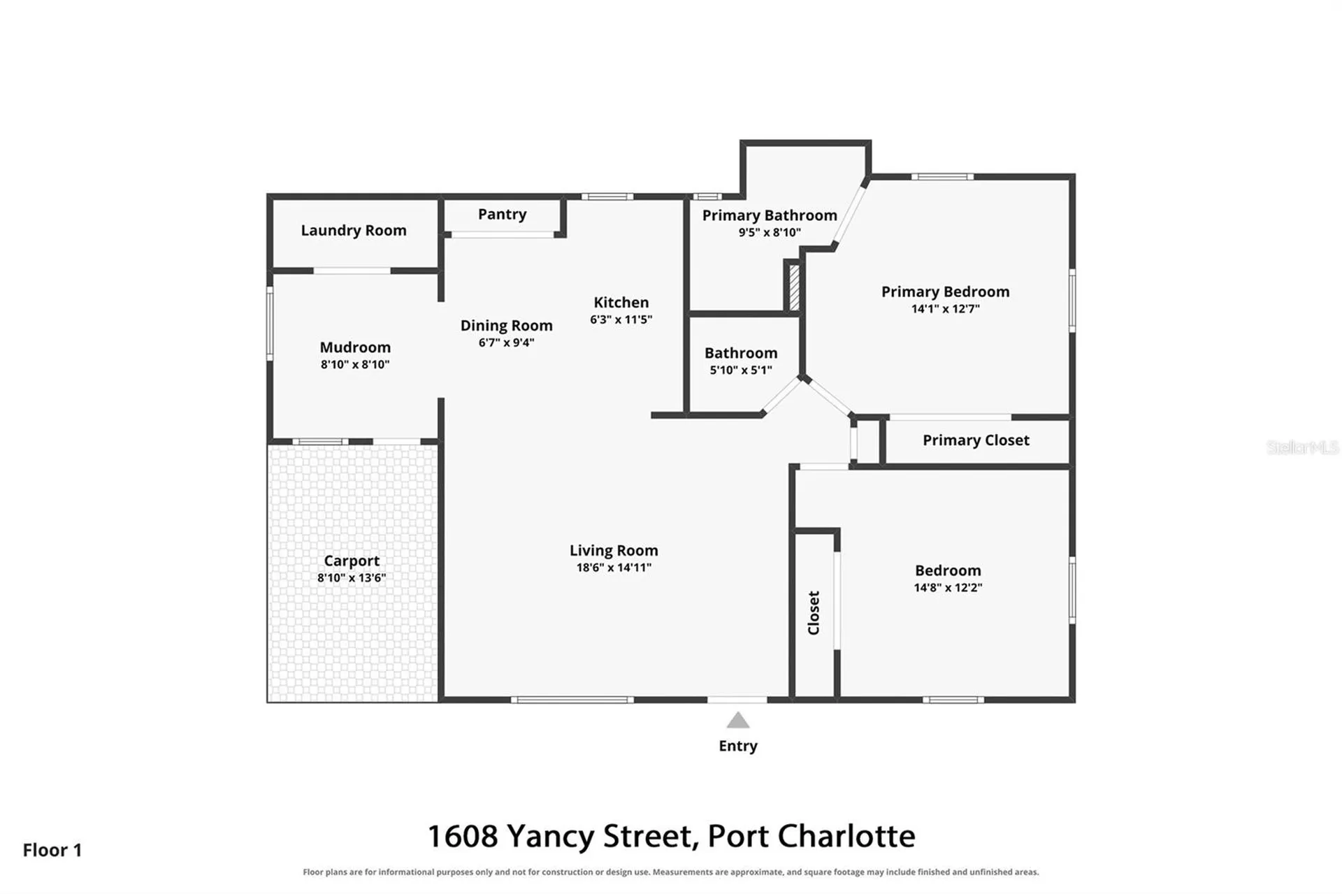 1608 Yancy Street Port Charlotte FL 33952