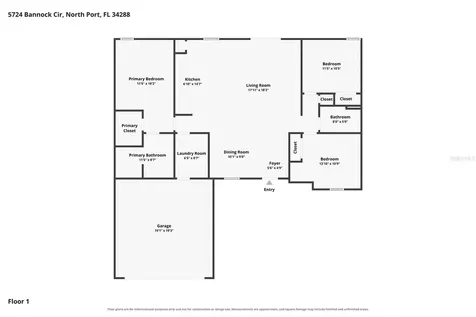 5724 Bannock Circle North Port FL 34288
