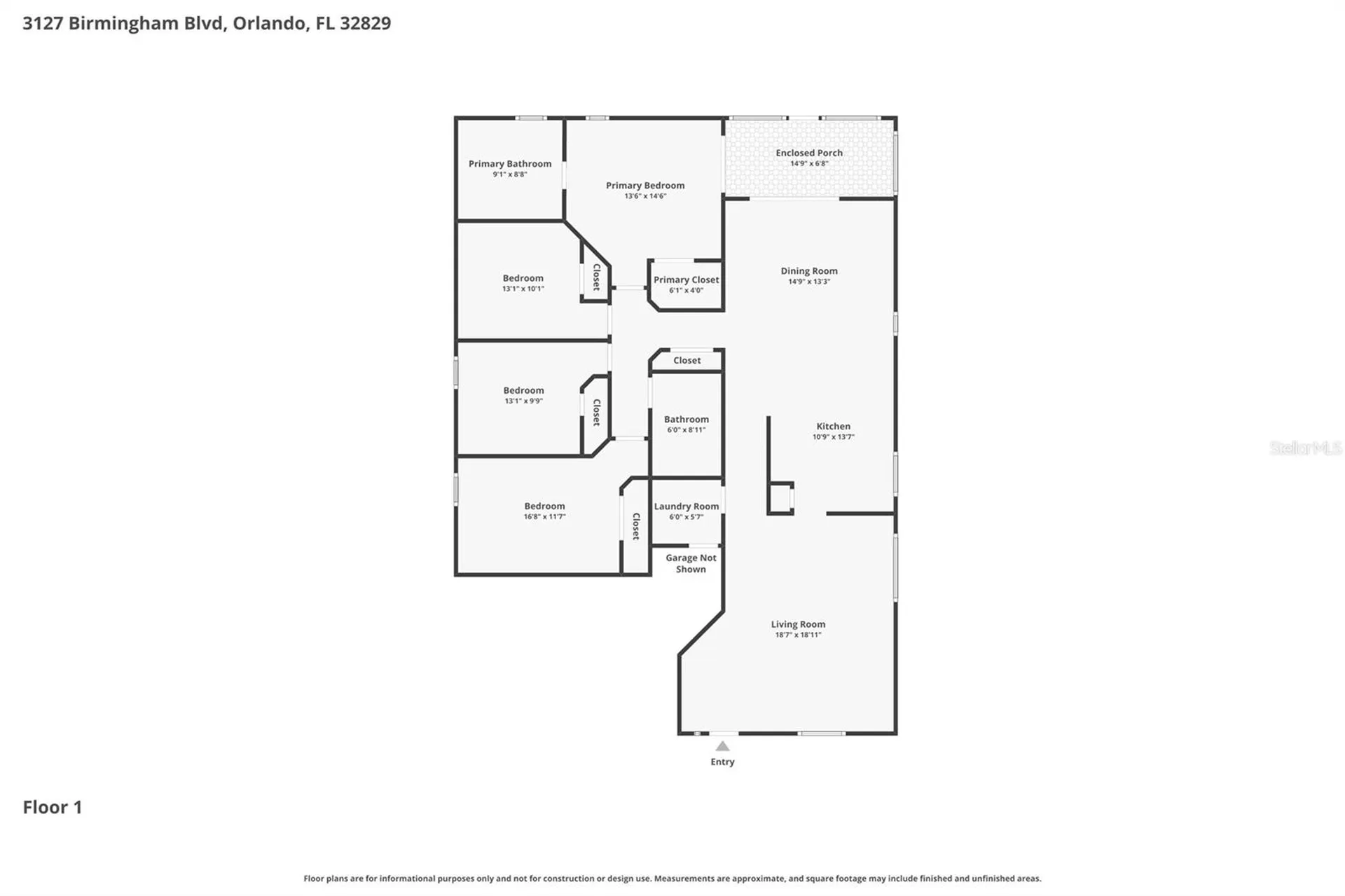 3127 Birmingham Boulevard Orlando FL 32829