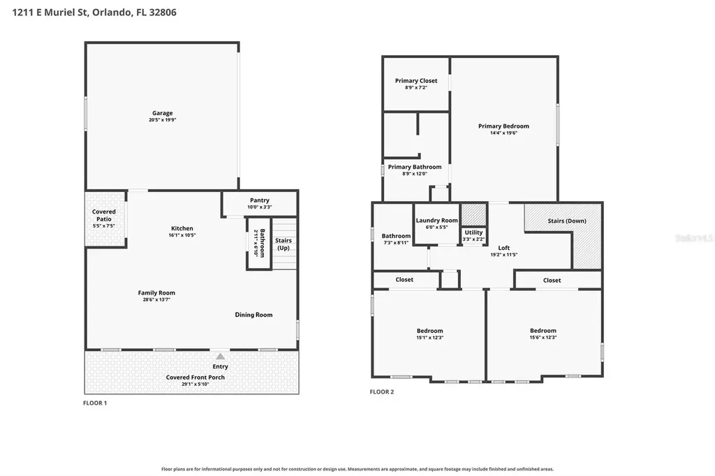 1211 E Muriel Street Orlando FL 32806