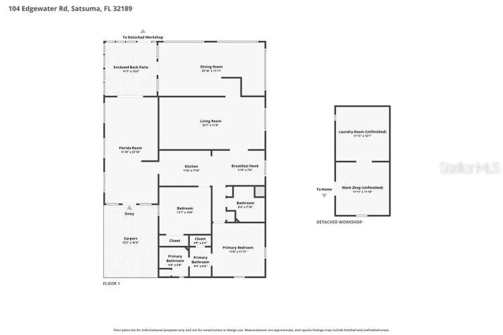 104 Edgewater Road Satsuma FL 32189